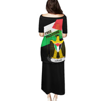 Free Palestine Puletasi Coat Of Arms Mix Flag Style - Wonder Print Shop