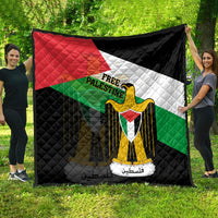 Free Palestine Quilt Coat Of Arms Mix Flag Style - Wonder Print Shop