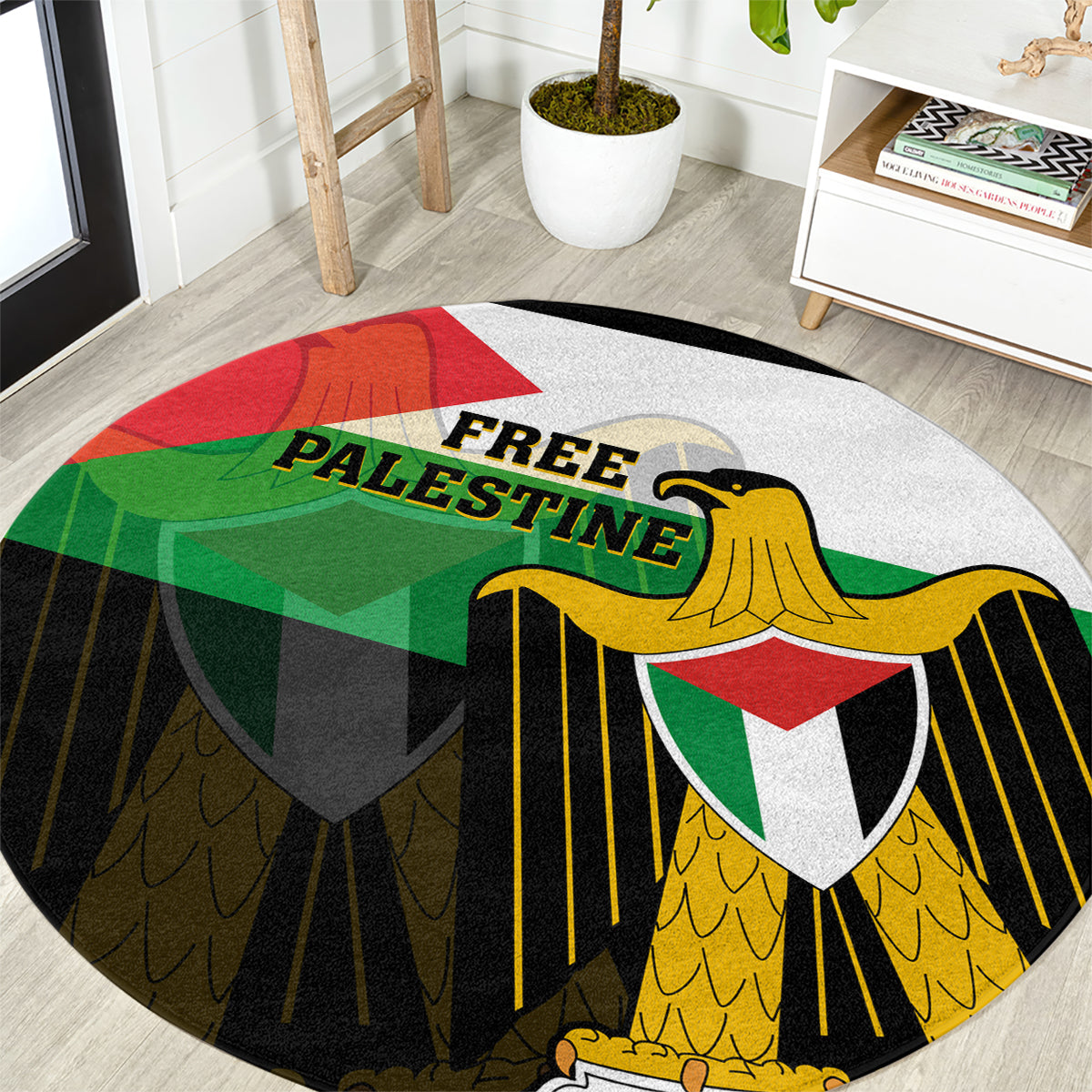 free-palestine-round-carpet-coat-of-arms-mix-flag-style