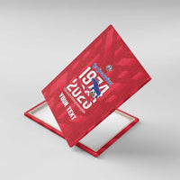 Personalized Haiti Football Canvas Wall Art Les Grenadiers Made History Once Again Red Color - Wonder Print Shop