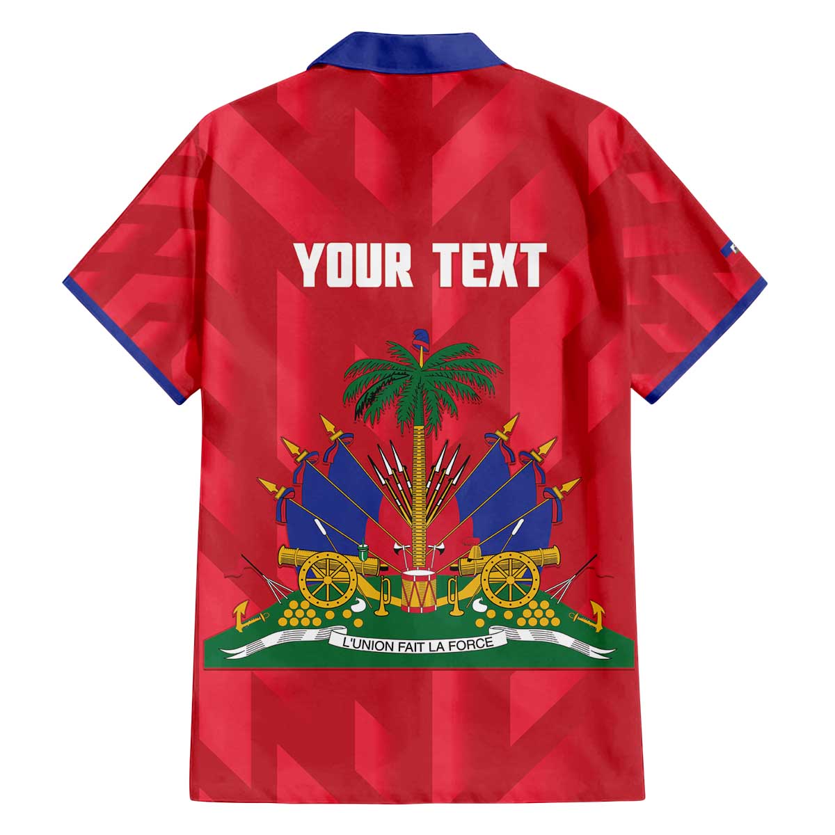 Personalized Haiti Football Family Matching Off The Shoulder Long Sleeve Dress and Hawaiian Shirt Les Grenadiers Made History Once Again Red Color - Wonder Print Shop