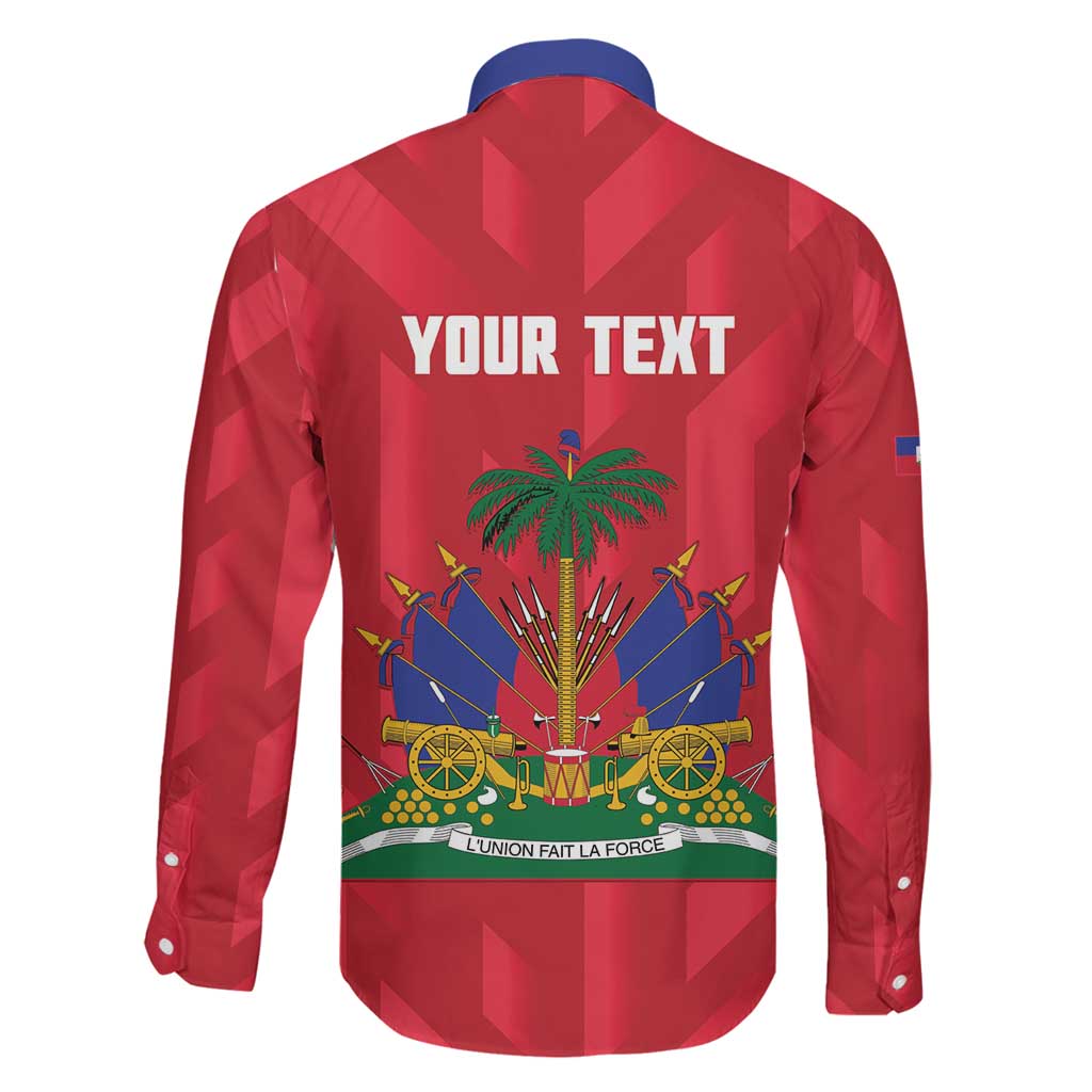 Personalized Haiti Football Family Matching Off Shoulder Short Dress and Hawaiian Shirt Les Grenadiers Made History Once Again Red Color - Wonder Print Shop