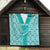 Custom South Africa Rugby Quilt Go Champions Springboks - Teal Version - Wonder Print Shop