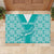 Custom South Africa Rugby Rubber Doormat Go Champions Springboks - Teal Version - Wonder Print Shop