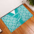 Custom South Africa Rugby Rubber Doormat Go Champions Springboks - Teal Version - Wonder Print Shop