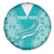 Custom South Africa Rugby Spare Tire Cover Go Champions Springboks - Teal Version - Wonder Print Shop