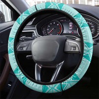 South Africa Rugby Steering Wheel Cover Go Champions Springboks - Teal Version - Wonder Print Shop