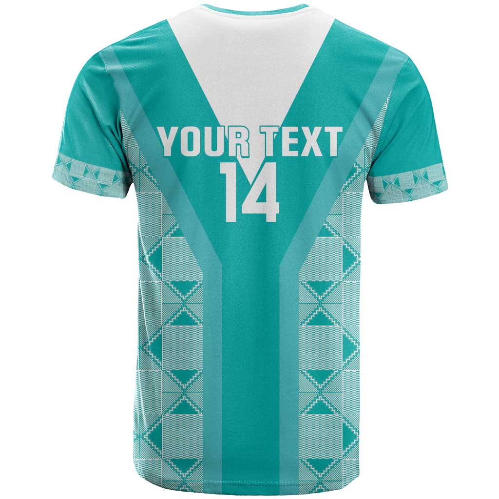 Custom South Africa Rugby T Shirt Go Champions Springboks - Teal Version - Wonder Print Shop