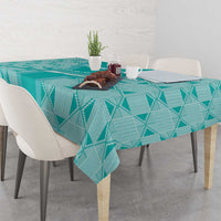 Custom South Africa Rugby Tablecloth Go Champions Springboks - Teal Version - Wonder Print Shop