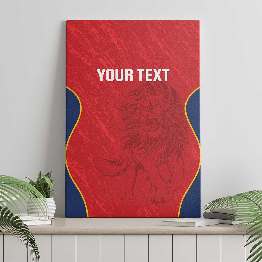 Custom Spain Rugby Canvas Wall Art Go Champions Lions - Wonder Print Shop
