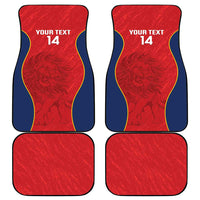 Custom Spain Rugby Car Mats Go Champions Lions - Wonder Print Shop
