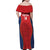 Custom Spain Rugby Family Matching Off Shoulder Maxi Dress and Hawaiian Shirt Go Champions Lions - Wonder Print Shop