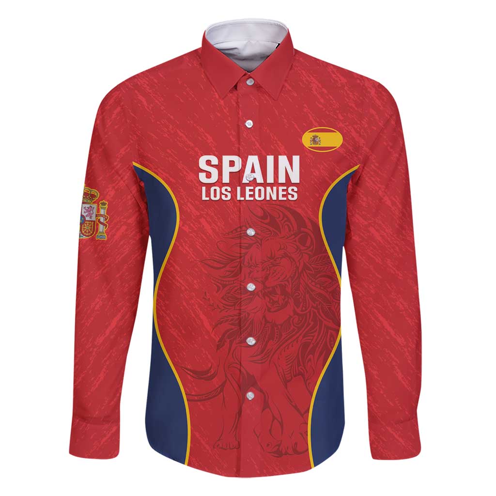 Custom Spain Rugby Family Matching Off Shoulder Short Dress and Hawaiian Shirt Go Champions Lions - Wonder Print Shop