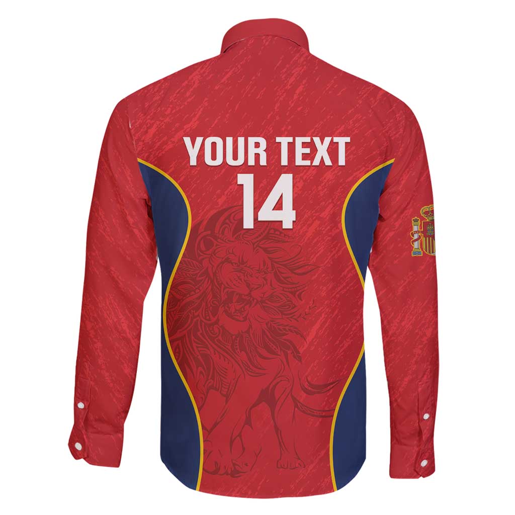 Custom Spain Rugby Family Matching Summer Maxi Dress and Hawaiian Shirt Go Champions Lions - Wonder Print Shop