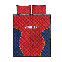 Custom Spain Rugby Quilt Bed Set Go Champions Lions - Wonder Print Shop