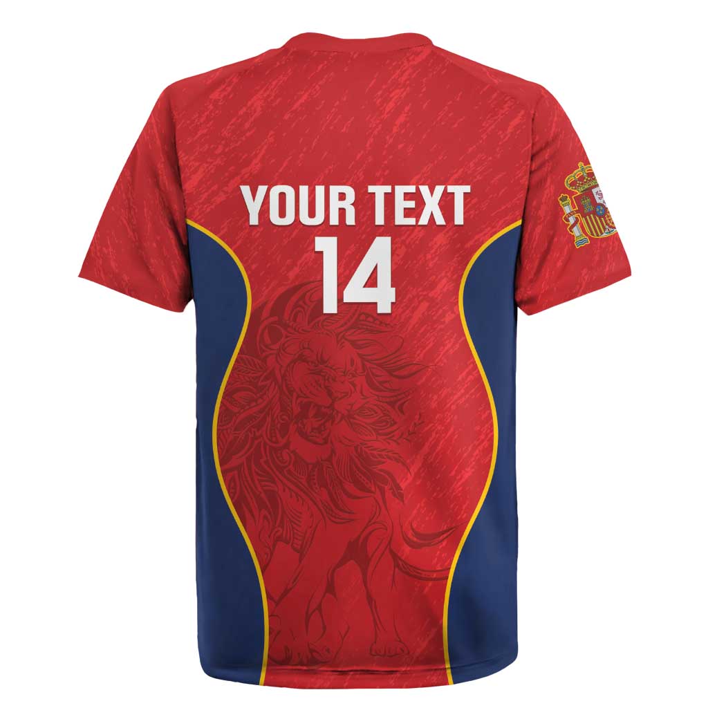Custom Spain Rugby Rugby Jersey Go Champions Lions - Wonder Print Shop