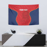 Custom Spain Rugby Tapestry Go Champions Lions - Wonder Print Shop