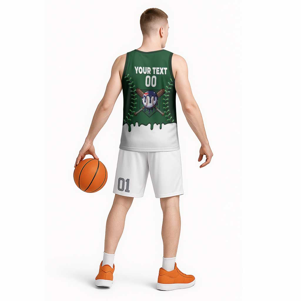 Australia 2026 Baseball Custom Basketball Jersey Go Aussie Drip Style