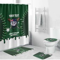 Australia 2026 Baseball Custom Bathroom Set Go Aussie Drip Style