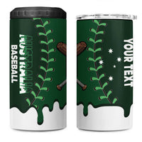 Australia 2026 Baseball Custom 4 in 1 Can Cooler Tumbler Go Aussie Drip Style