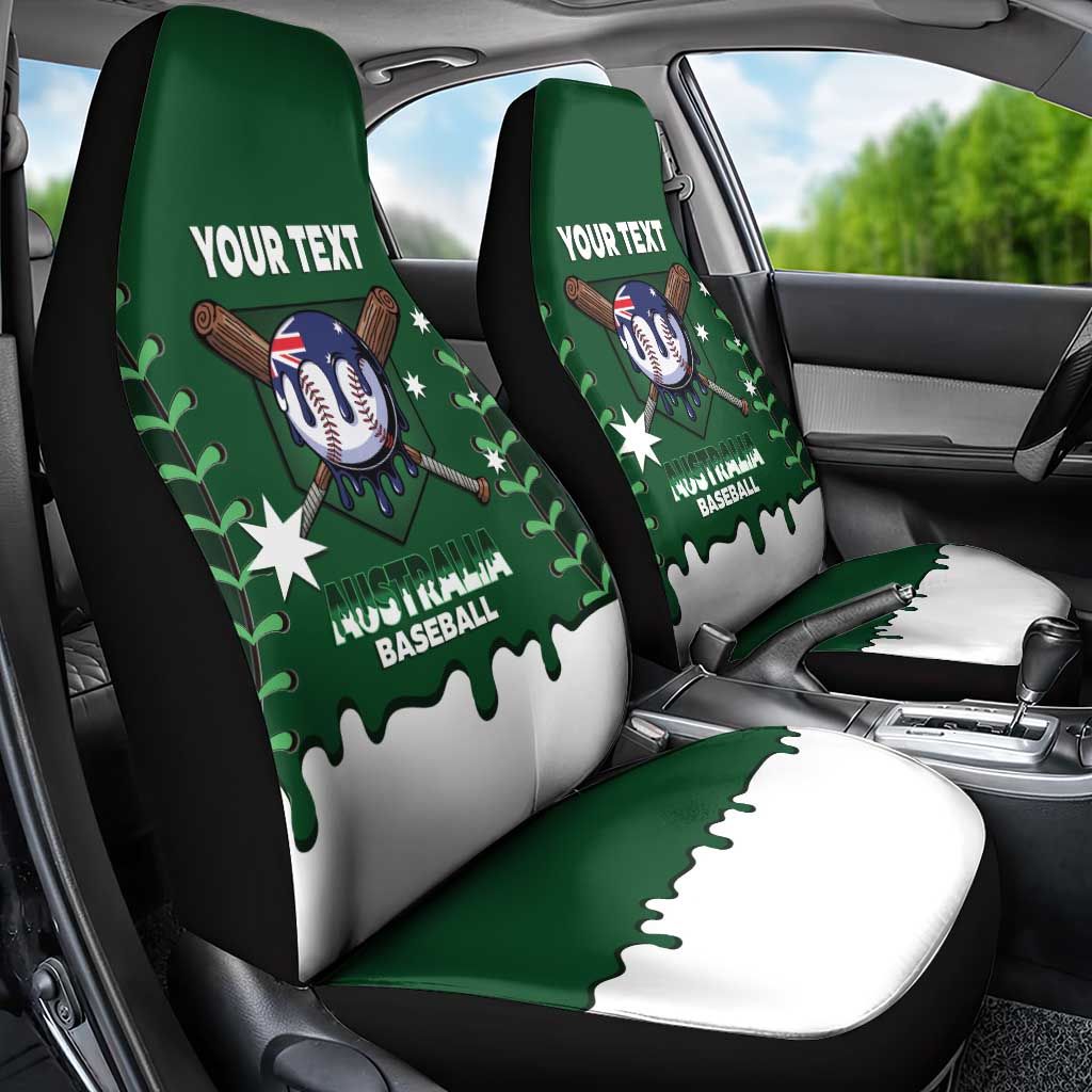 Australia 2026 Baseball Custom Car Seat Cover Go Aussie Drip Style