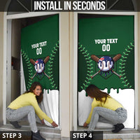 Australia 2026 Baseball Custom Door Cover Go Aussie Drip Style