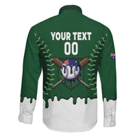 Australia 2026 Baseball Custom Family Matching Mermaid Dress and Hawaiian Shirt Go Aussie Drip Style