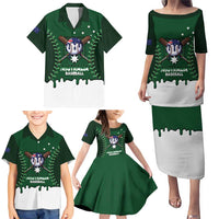 Australia 2026 Baseball Custom Family Matching Puletasi and Hawaiian Shirt Go Aussie Drip Style