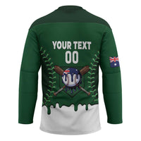 Australia 2026 Baseball Custom Hockey Jersey Go Aussie Drip Style
