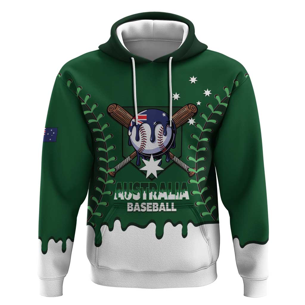 Australia 2026 Baseball Custom Hoodie Go Aussie Drip Style