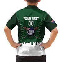 Australia 2026 Baseball Custom Kid Hawaiian Shirt Go Aussie Drip Style
