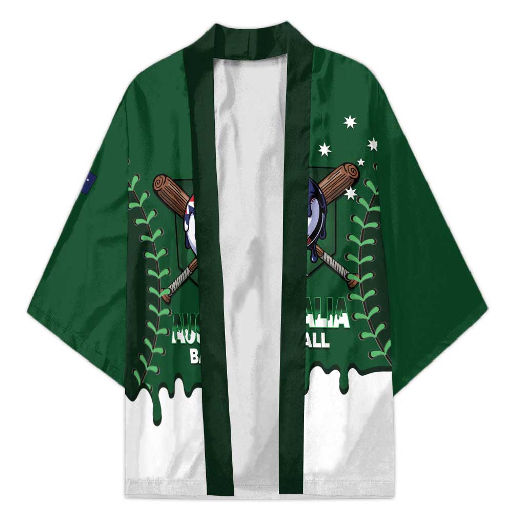 Australia 2026 Baseball Custom Kimono Go Aussie Drip Style
