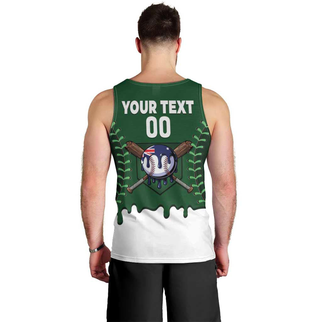 Australia 2026 Baseball Custom Men Tank Top Go Aussie Drip Style