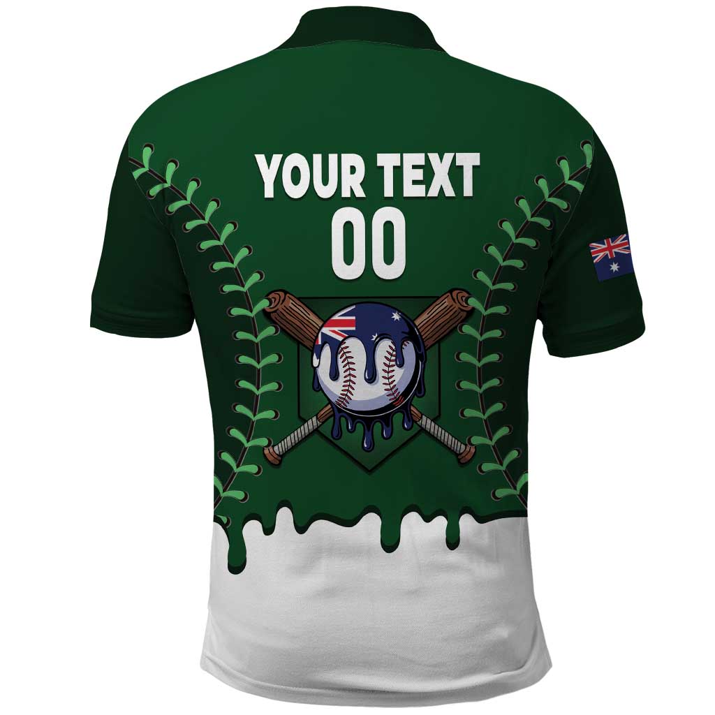 Australia 2026 Baseball Custom Polo Shirt Go Aussie Drip Style