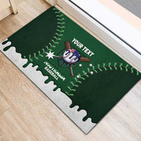 Australia 2026 Baseball Custom Rubber Doormat Go Aussie Drip Style
