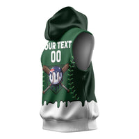 Australia 2026 Baseball Custom Sleeveless Hoodie Go Aussie Drip Style