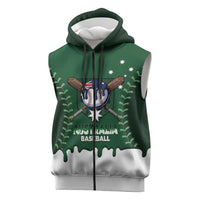 Australia 2026 Baseball Custom Sleeveless Zip Hoodie Go Aussie Drip Style