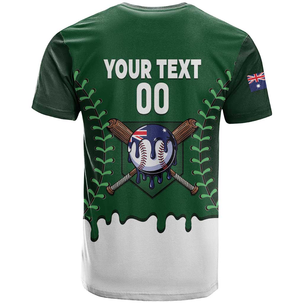 Australia 2026 Baseball Custom T Shirt Go Aussie Drip Style