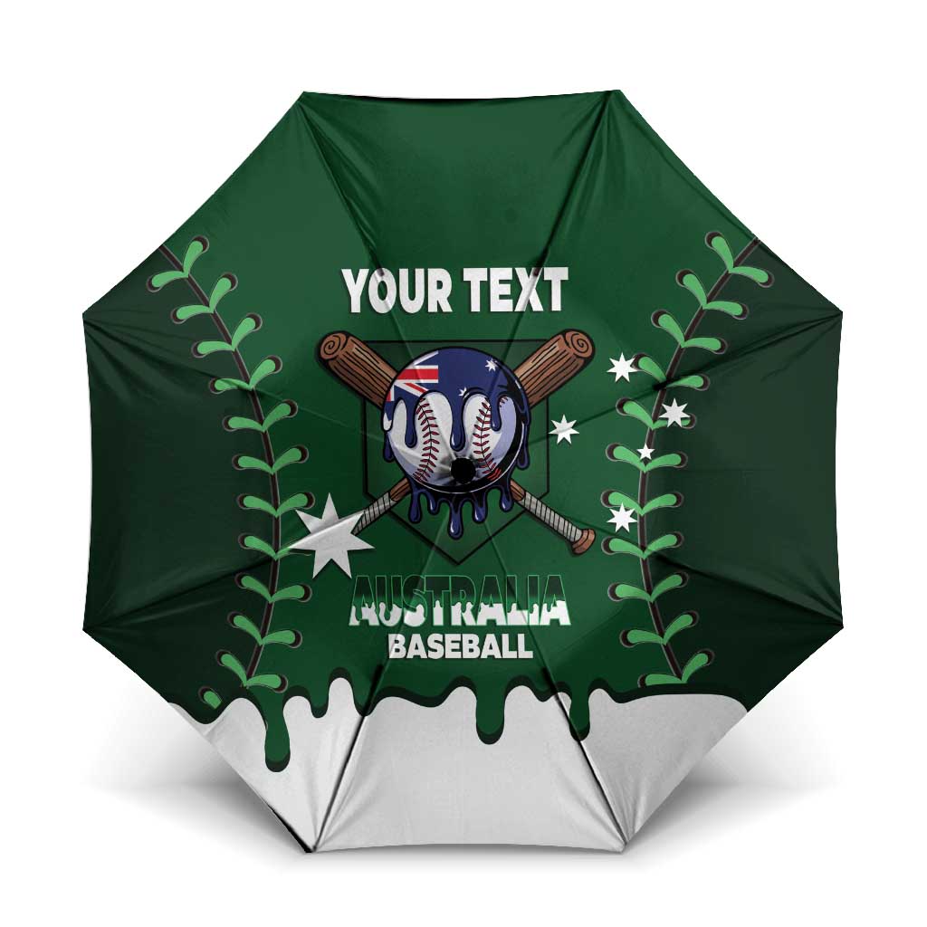 Australia 2026 Baseball Custom Umbrella Go Aussie Drip Style