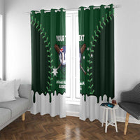 Australia 2026 Baseball Custom Window Curtain Go Aussie Drip Style