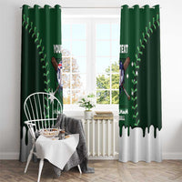 Australia 2026 Baseball Custom Window Curtain Go Aussie Drip Style