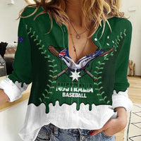Australia 2026 Baseball Custom Women Casual Shirt Go Aussie Drip Style