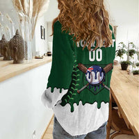 Australia 2026 Baseball Custom Women Casual Shirt Go Aussie Drip Style