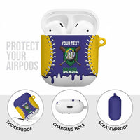 Brazil 2026 Baseball Custom AirPods Case Go Champions Drip Style