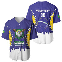 Brazil 2026 Baseball Custom Baseball Jersey Go Champions Drip Style