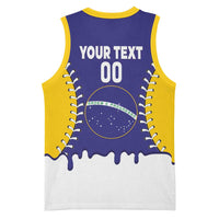 Brazil 2026 Baseball Custom Basketball Jersey Go Champions Drip Style