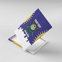 Brazil 2026 Baseball Custom Canvas Wall Art Go Champions Drip Style