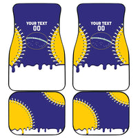 Brazil 2026 Baseball Custom Car Mats Go Champions Drip Style