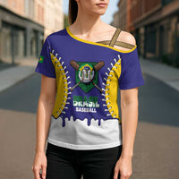 Brazil 2026 Baseball Custom Cross Shoulder Shirt Go Champions Drip Style