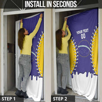 Brazil 2026 Baseball Custom Door Cover Go Champions Drip Style